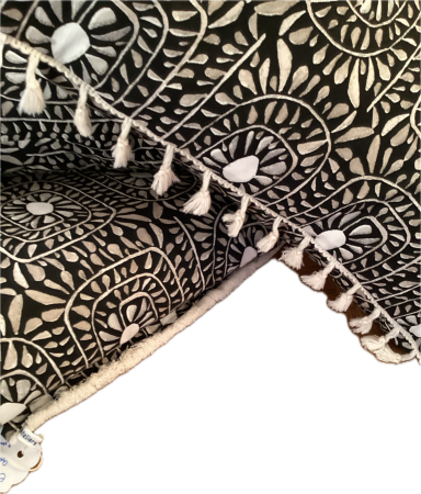 Boutis de lit et coussins assortis